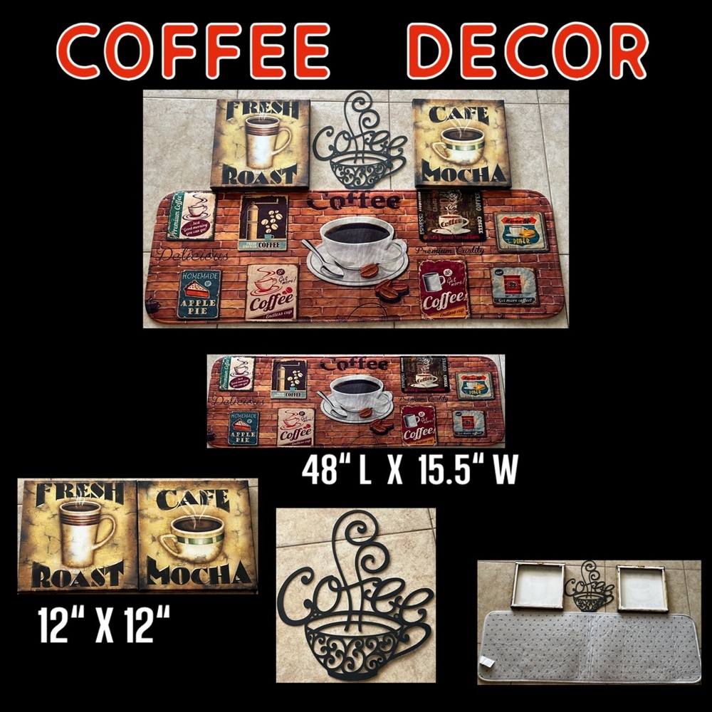 FOR THE COFFEE LOVER!- Small Decor Lot